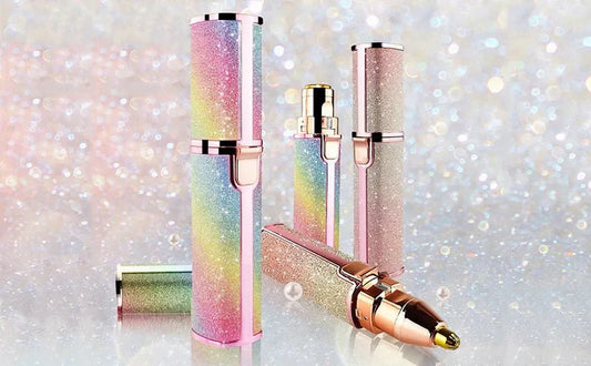 Facial Beauty - 2 In 1 Rechargeable Electric Eyebrow Trimmer + Body Facial Hair Removal